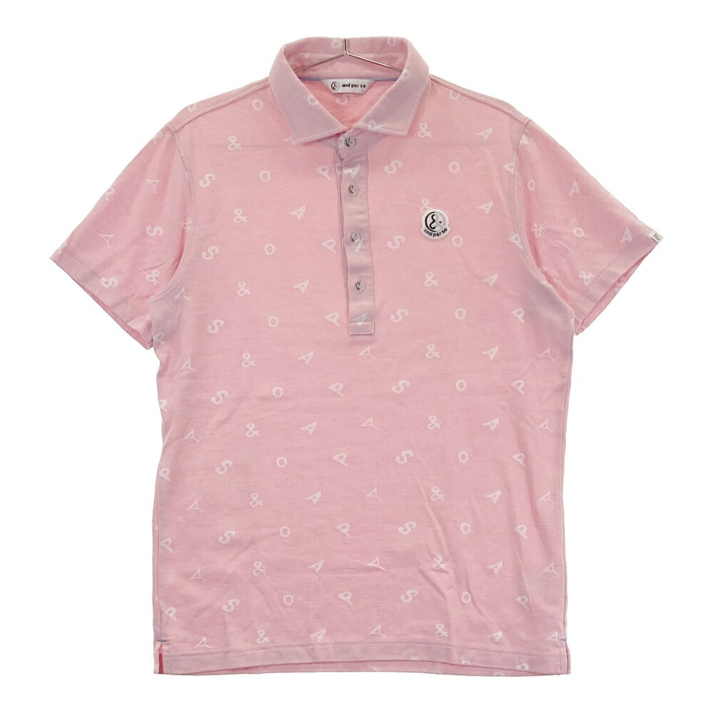 楽天市場】【中古】アンパスィ AND PER SE 魚柄 ポロシャツ 半袖