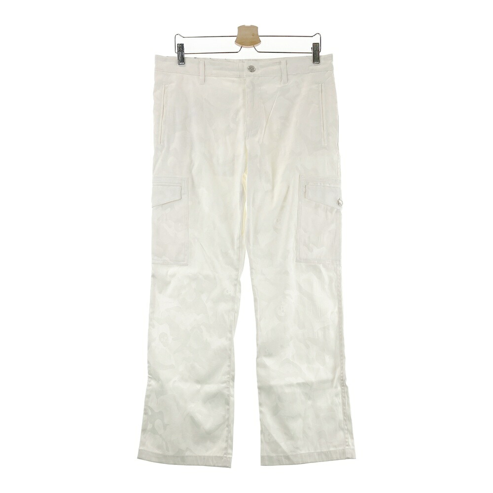 MARK&LONA マークアンドロナ ストレッチパンツ ホワイト系 XL 【中古】ゴルフウェア メンズ|中古ゴルフウェア通販STST