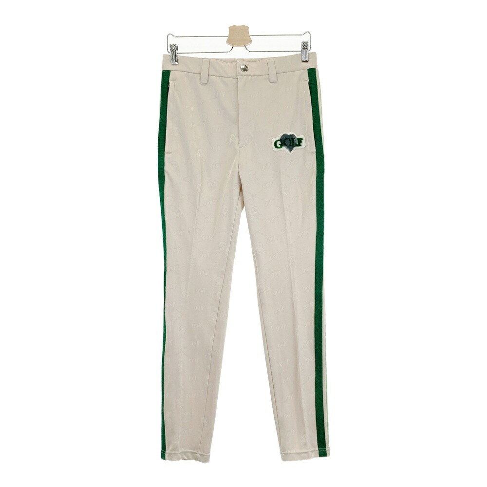MARK&LONA マークアンドロナ ストレッチ ロングパンツ 総柄 ベージュ系 44 【中古】ゴルフウェア メンズ｜中古ゴルフウェア通販STST