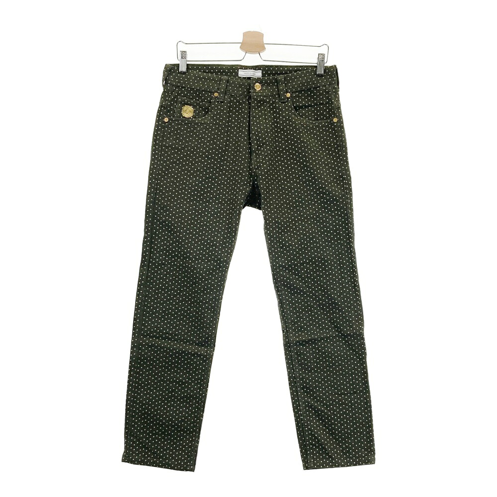 MARK&LONA マークアンドロナ ストレッチロングパンツ 星柄 カーキ系 M 【中古】ゴルフウェア メンズ｜中古ゴルフウェア通販STST 10,309円