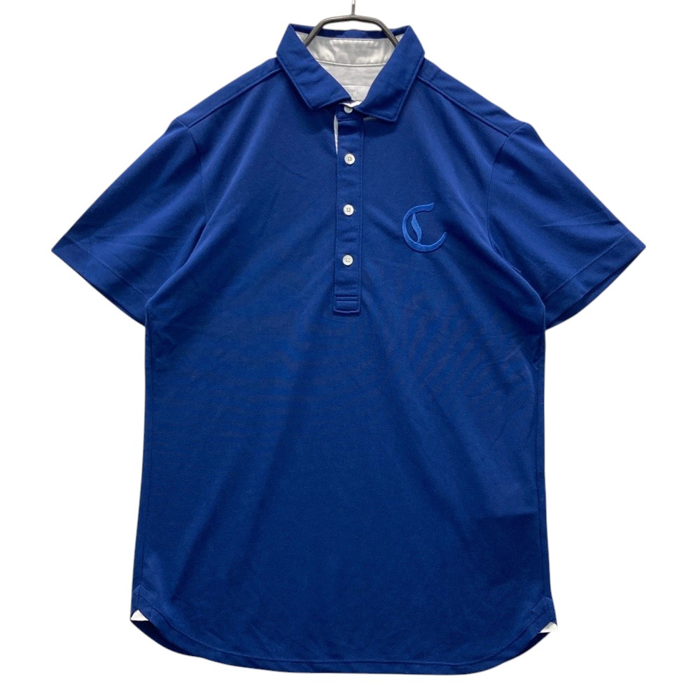 CALLAWAY キャロウェイ 半袖ポロシャツ ネイビー系 M 【中古】ゴルフウェア メンズ