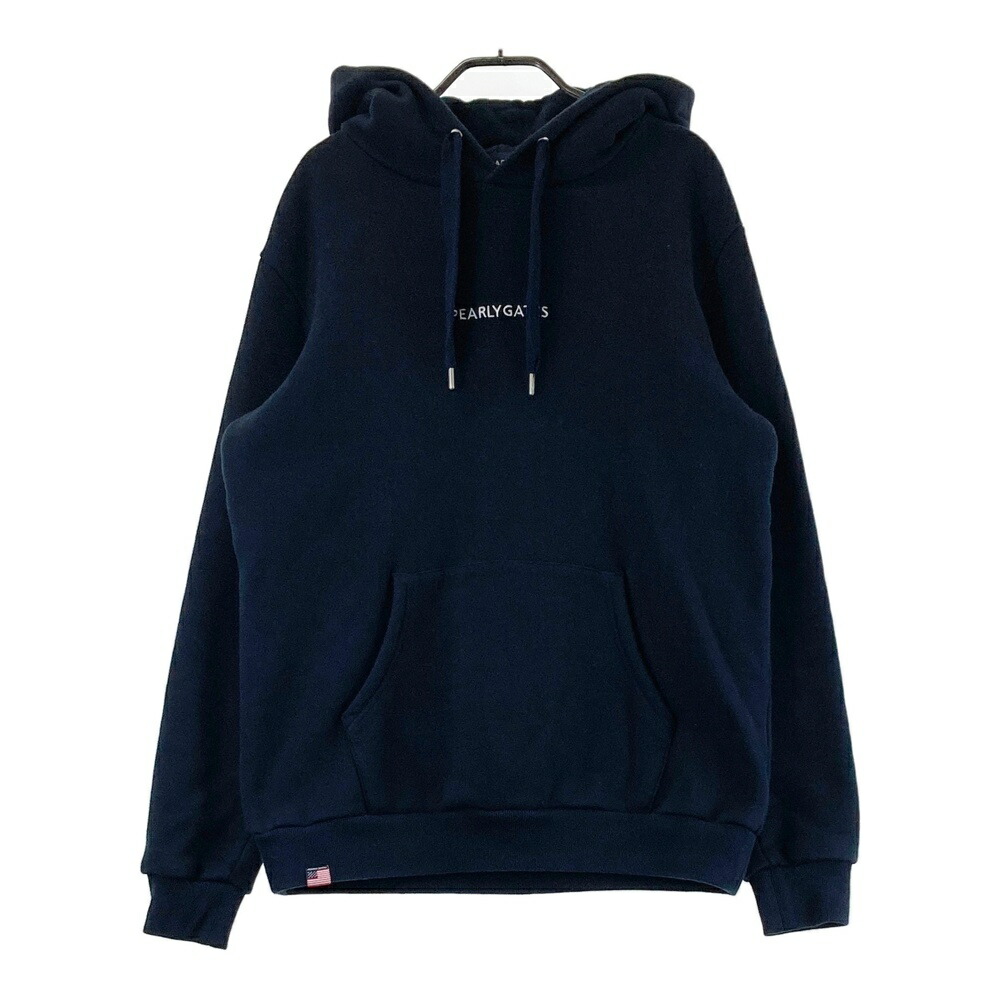 パーリーゲイツ プルオーバー パーカー アイボリー ボーダー サイズ1 パーリーゲイツ プルオーバー パーカー アイボリー ボーダー