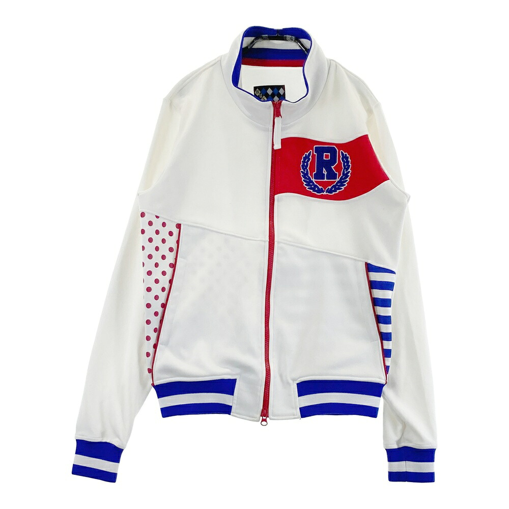 RUSSELUNO ラッセルノ トラックジャケット ホワイト系 M 【中古】ゴルフウェア メンズ｜中古ゴルフウェア通販STST