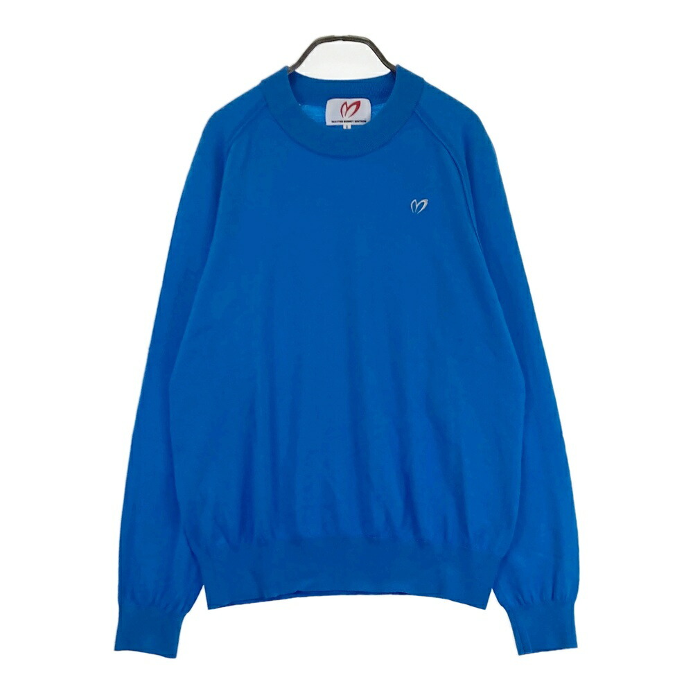 MASTER BUNNY EDITION マスターバニーエディション ニットセーター ブルー系 6 【中古】ゴルフウェア メンズ|中古ゴルフウェア通販STST