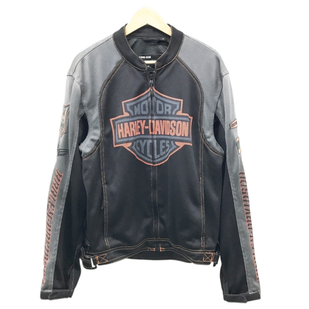 ハーレーダビッドソン ライダースジャケット メッシュ バイク 春 夏 L ハーレーダビッドソン ライダースジャケット メッシュ バイク 春
