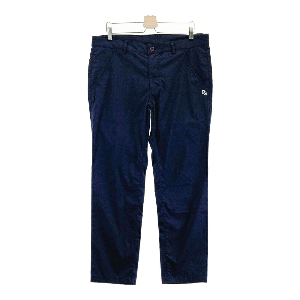 PEARLY GATES パーリーゲイツ 053-4131553 2024年モデル ストレッチパンツ ニコちゃん ネイビー系 7 【中古】ゴルフウェア メンズ