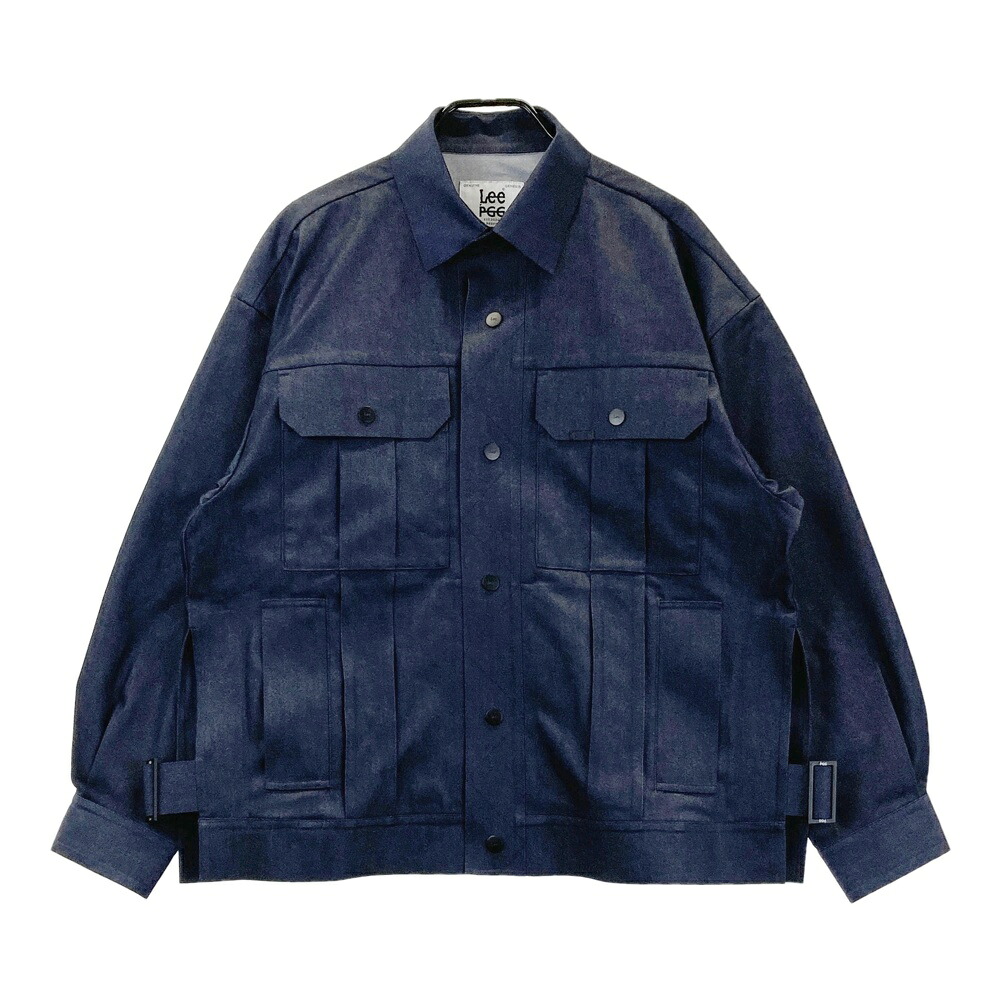 PGG PEARLY GATES パーリーゲイツ &times;Lee 268-2120305 ; デニムジャケット ネイビー系 L 【中古】ゴルフウェア メンズ｜中古ゴルフウェア通販STST 23,430円