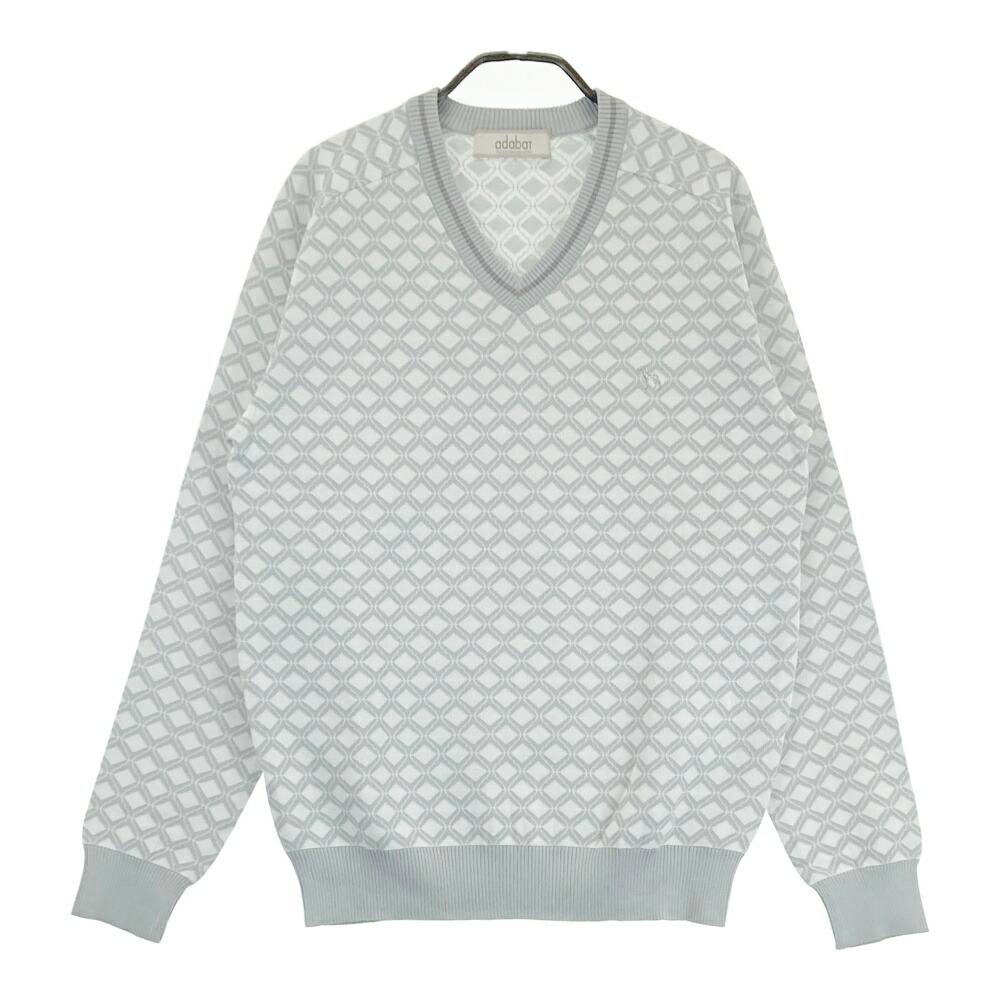 楽天市場】アダバット adabat 千鳥柄 裏地付きセーター : GDOゴルフ