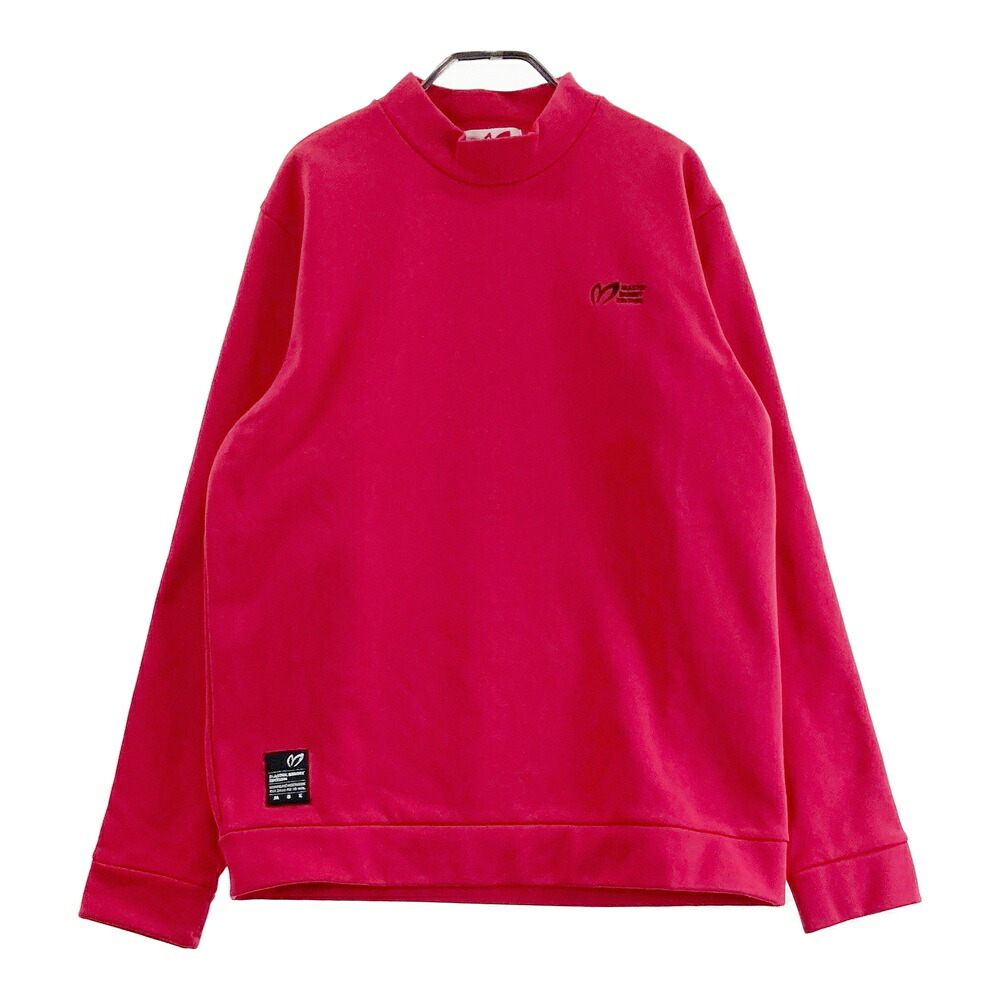 MASTER BUNNY EDITION マスターバニーエディション 裏起毛 長袖Tシャツ レッド系 6 【中古】ゴルフウェア メンズ