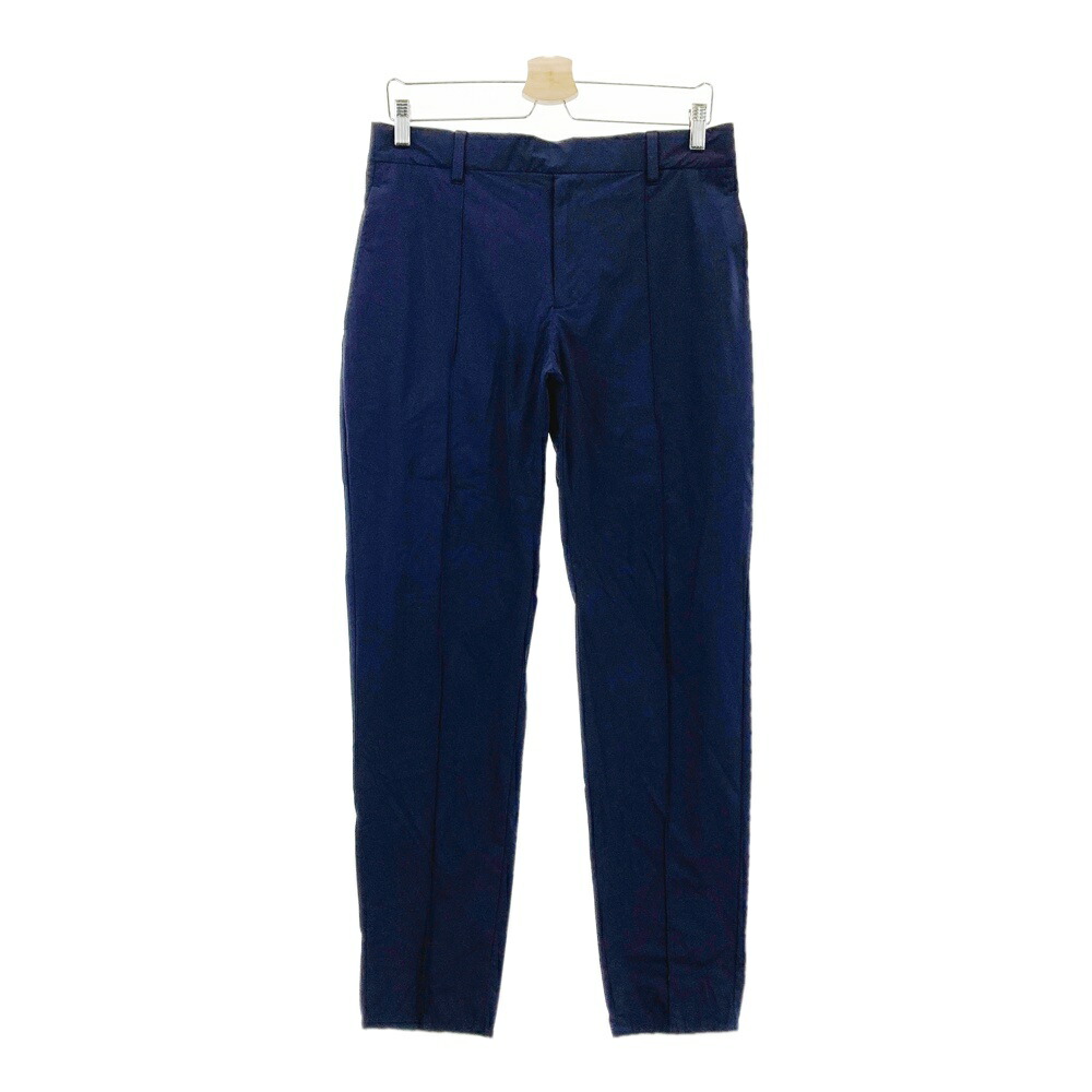 MARK&LONA マークアンドロナ ストレッチパンツ ナイロン ネイビー系 48 【中古】ゴルフウェア メンズ