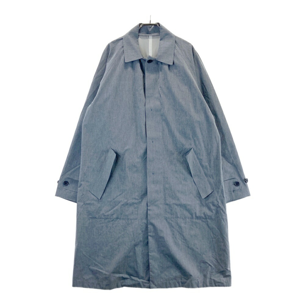 DESCENTE デサント  ステンカラーコート  ネイビー系 L 【中古】メンズ