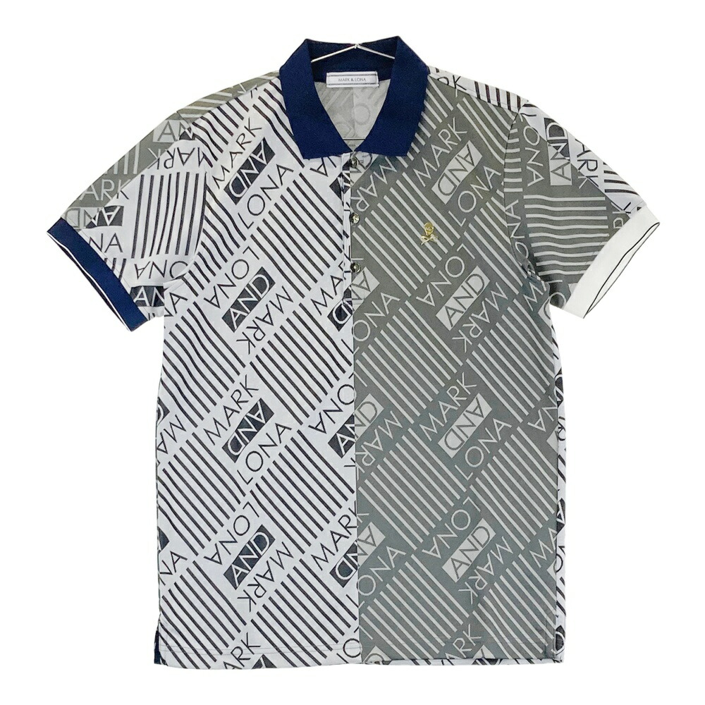 楽天市場】MARK&LONA マークアンドロナ 半袖ポロシャツ スカル