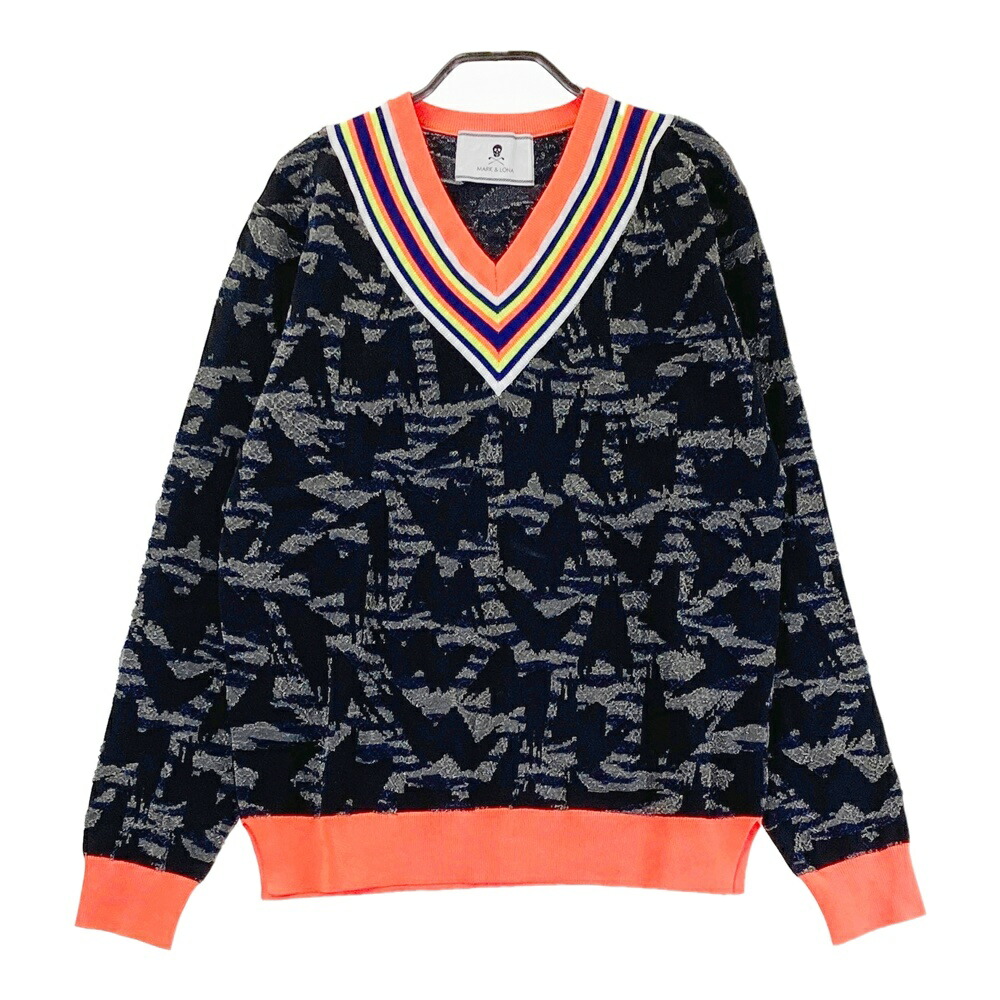 楽天市場】MARK&LONA マークアンドロナ ニット セーター カモフラ
