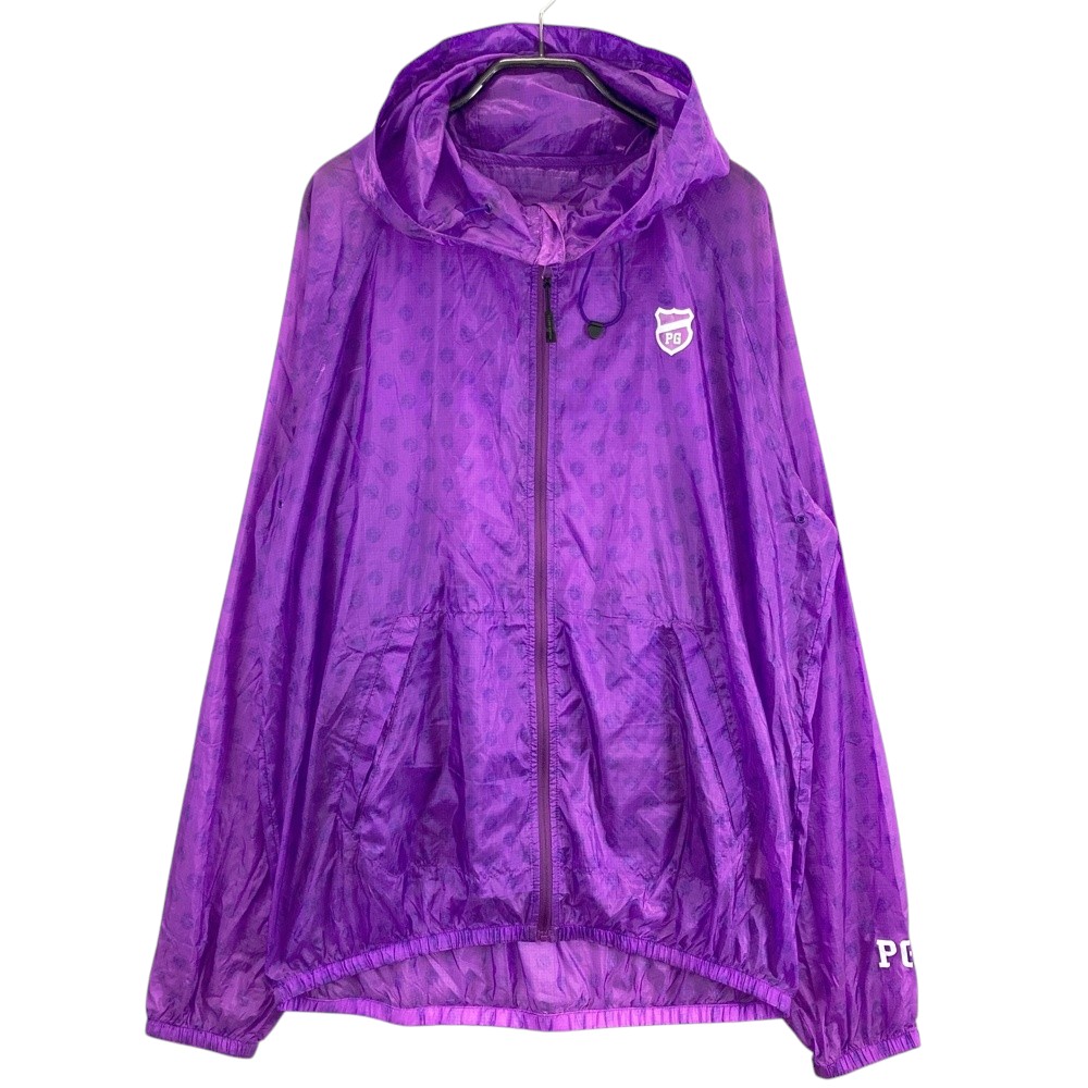 楽天市場】【美品】パーリーゲイツ ジップパーカー 白×ネイビー