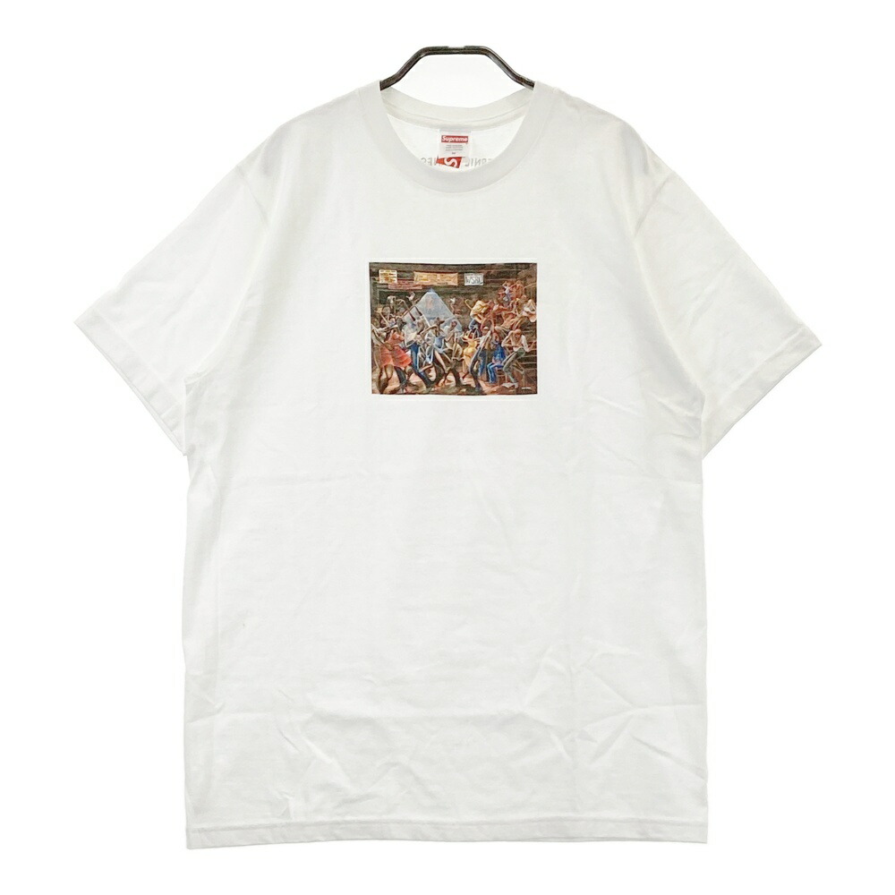 SUPREME シュプリーム 25SS Tシャツ Ernie Barnes ホワイト系 M 【中古】メンズ