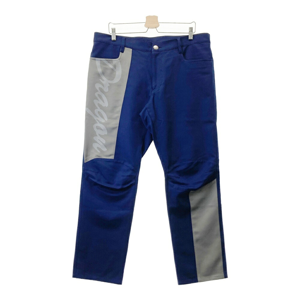 DANCE WITH DRAGON ダンスウィズドラゴン パンツ ネイビー系 5 【中古】ゴルフウェア メンズ