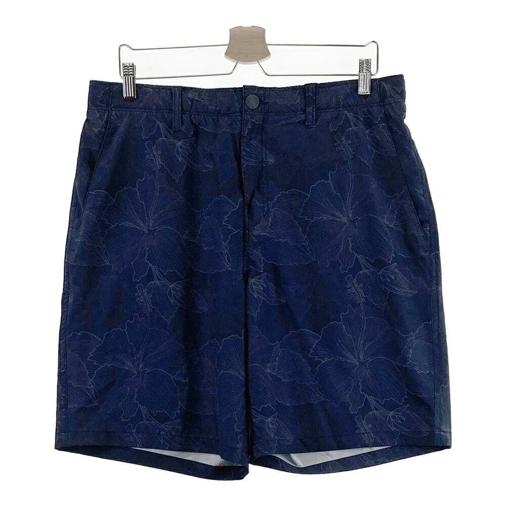 HURLEY（SS) MWS2310082 ハーフパンツ 総柄 ネイビー系 XL 【中古】ゴルフウェア メンズ｜中古ゴルフウェア通販STST