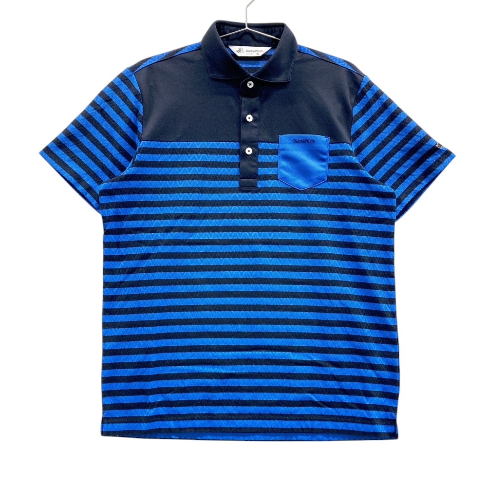 楽天市場】BLACK&WHITE ブラックアンドホワイト 半袖ポロシャツ