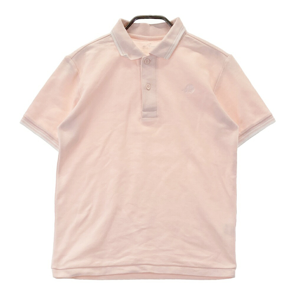 CLUBHAUS クラブハウス ポロシャツ ピンク系 XS 【中古】ゴルフウェア メンズ