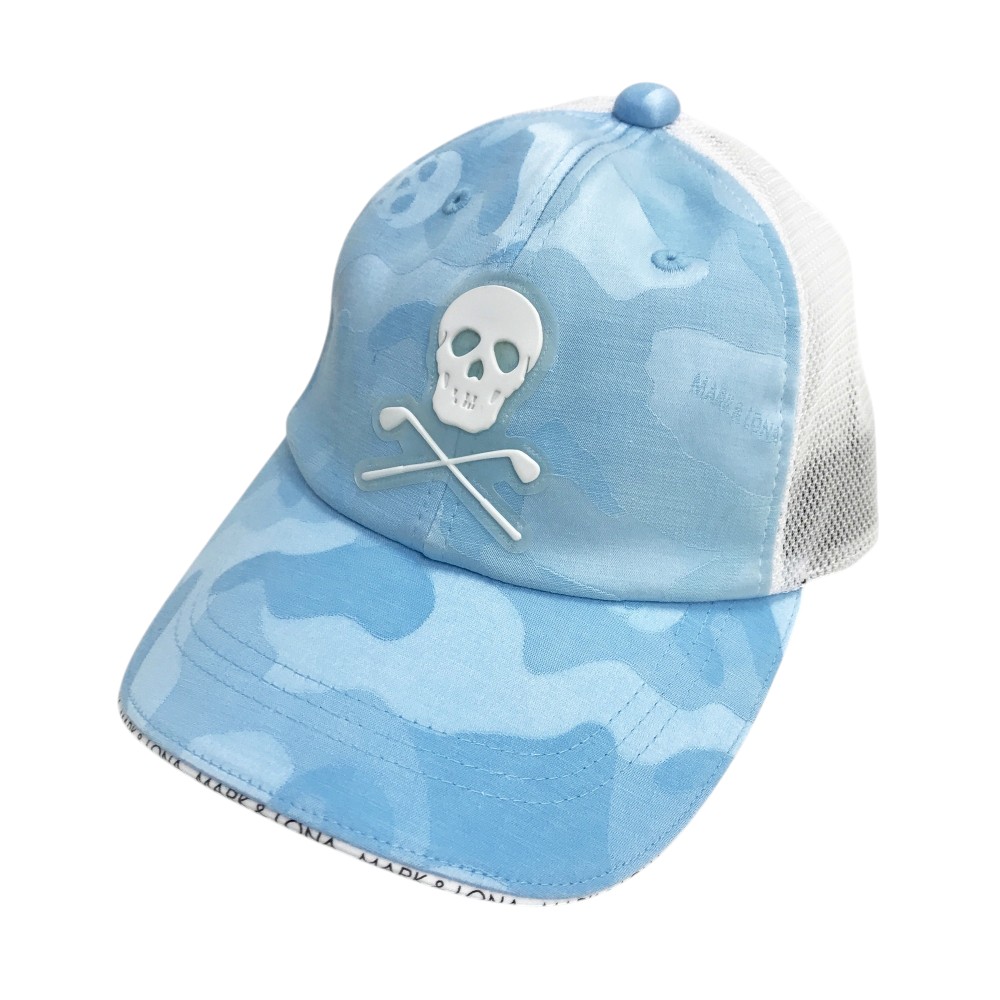 楽天市場】MARK & LONA マーク＆ロナ 日本製 Gage Mesh Cap スカル刺繍