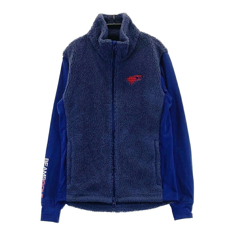 楽天市場】BEAMS GOLF ビームスゴルフ ジップジャケット ブルー系 L