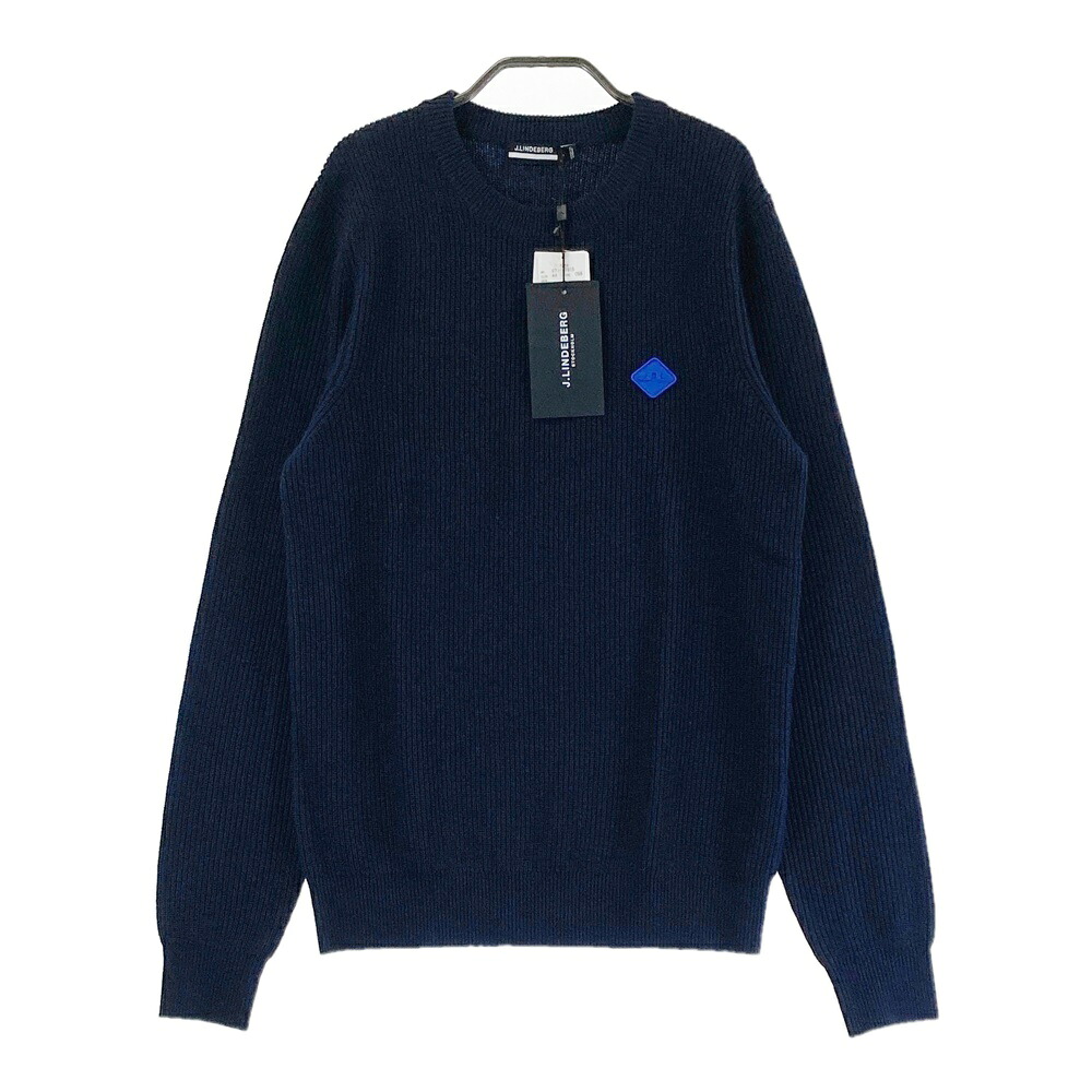 J.LINDEBERG ジェイリンドバーグ 071-17915 ニット セーター ネイビー系 S 【中古】ゴルフウェア メンズ|中古ゴルフウェア通販STST