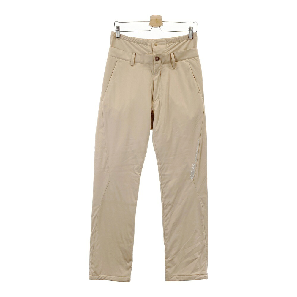 ADIDAS GOLF アディダスゴルフ 中綿パンツ ベージュ系 M 【中古】ゴルフウェア メンズ