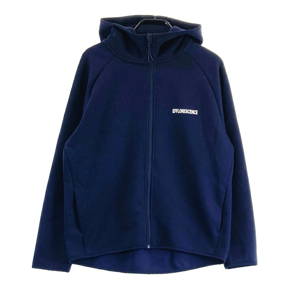 EFFLORESCENCE エフロレッセンス : スウェットジップパーカー  米国海軍系 L 【中古】ゴルフお召しもの メンズ スポーツ・アウトドア-ウェア-ブルゾン