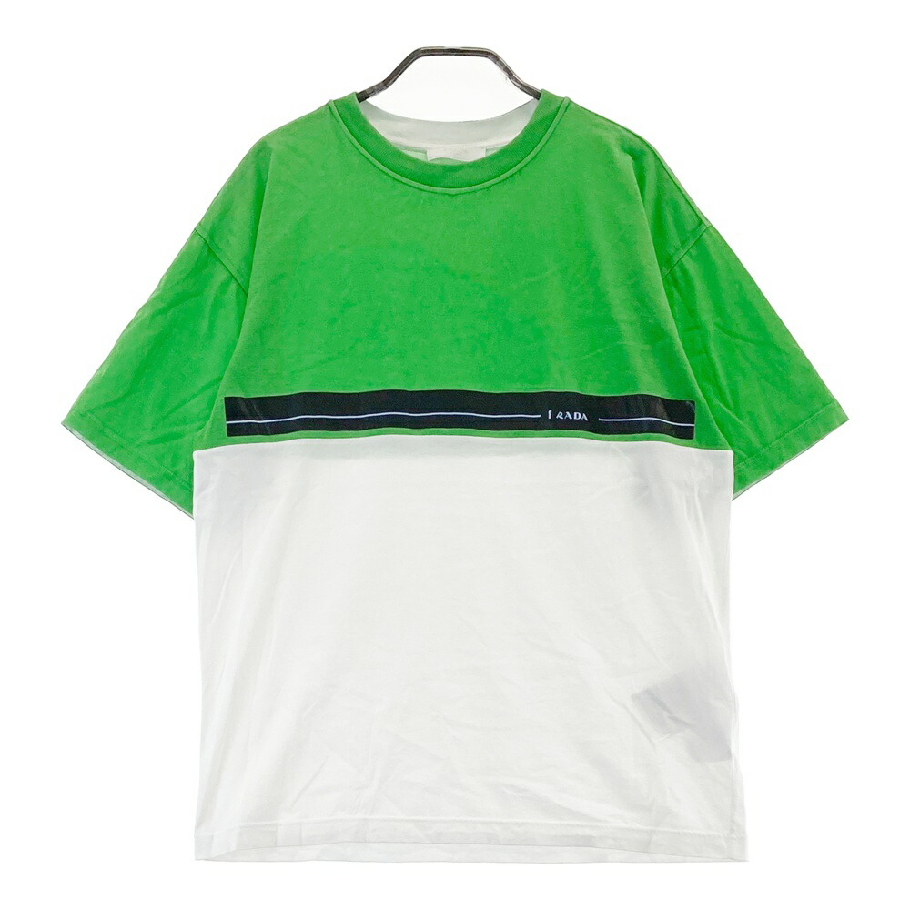 楽天市場】【プラダ】Prada メンズ 22年 クールネック コットン 半袖 T