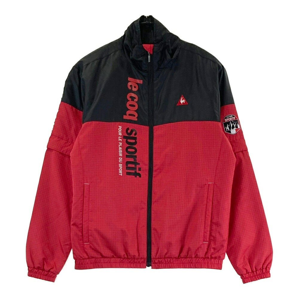 楽天市場】【美品】ルコック 中綿ジャケット レッド×ボルドー 襟裏ボア