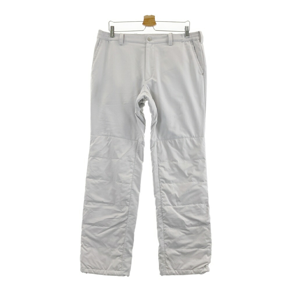 MUNSING WEAR マンシングウェア ダウンパンツ グレー系 89-94 【中古】ゴルフウェア メンズ