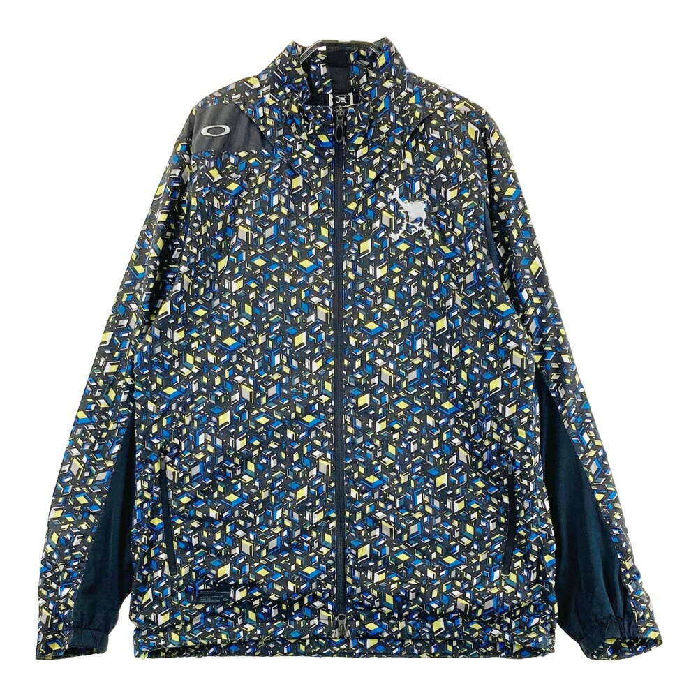 楽天市場】OAKLEY オークリー ジップジャケット 総柄 グリーン系 M