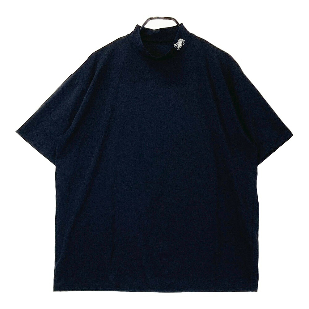 8G shoot モックネックTシャツ メンズ Amazon.co.jp: 8G SHOOT ロゴプリント モックネック ゴルフ