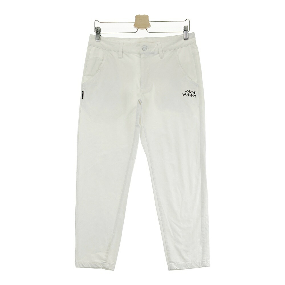 JACK BUNNY ジャックバニー ストレッチパンツ ホワイト系 4 【中古】ゴルフウェア メンズ