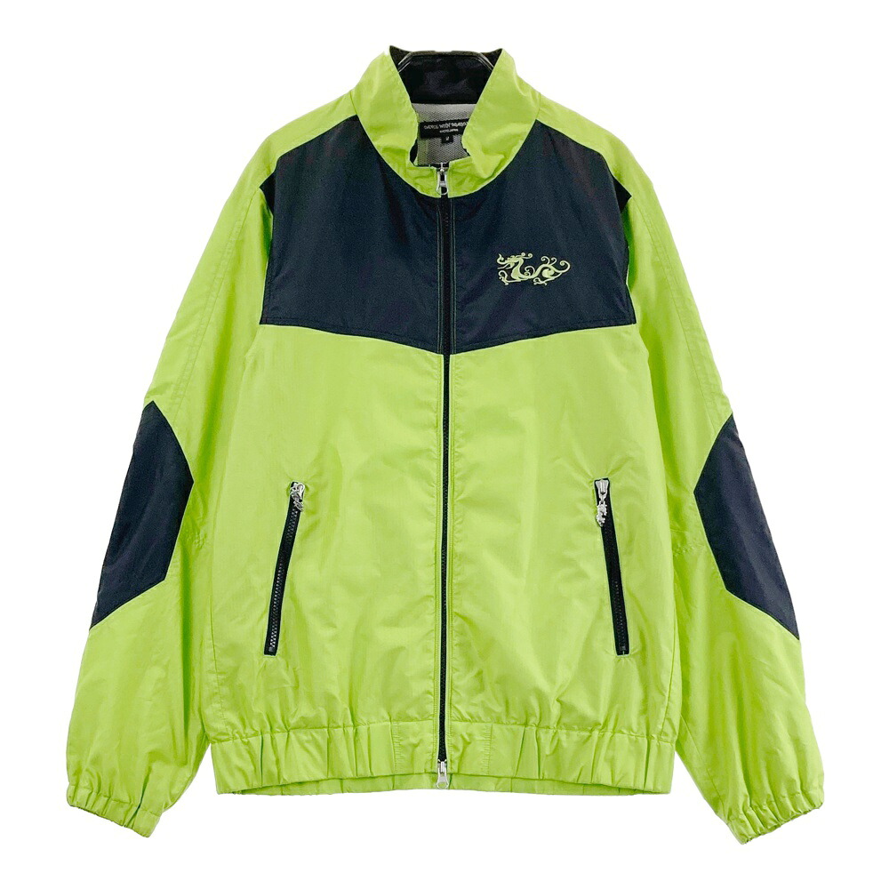 DANCE WITH DRAGON ダンスウィズドラゴン 裏メッシュ ジップジャケット グリーン系 2 【中古】ゴルフウェア メンズ｜中古ゴルフウェア通販STST