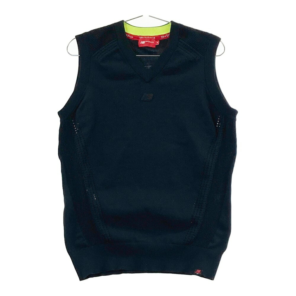 New Balance/ニューバランス ゴルフVネックベスト【グレー/７】美品！ 1240101546664_1.jpg
