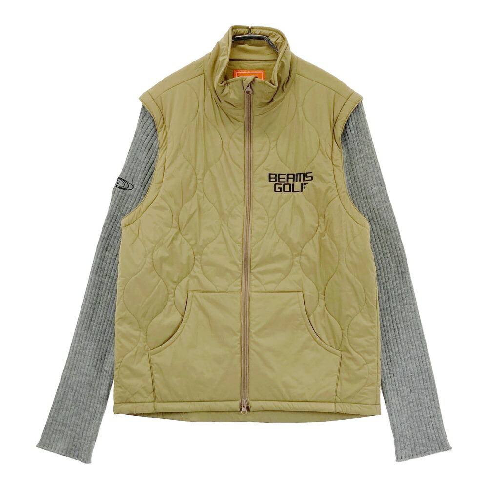 楽天市場】【超美品】ビームスゴルフ 切替中綿ジャケット ネイビー