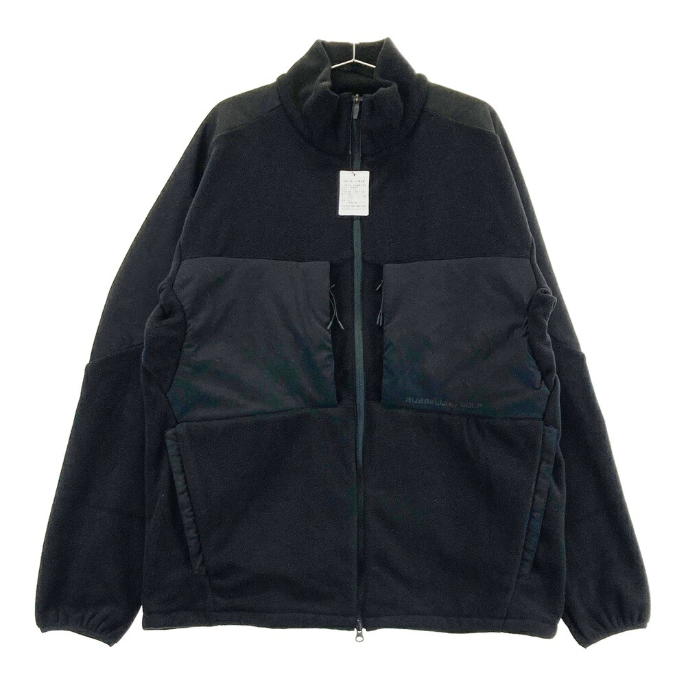 楽天市場】【美品】ラッセルノ ジャケットブルゾン 黒 ネックボア