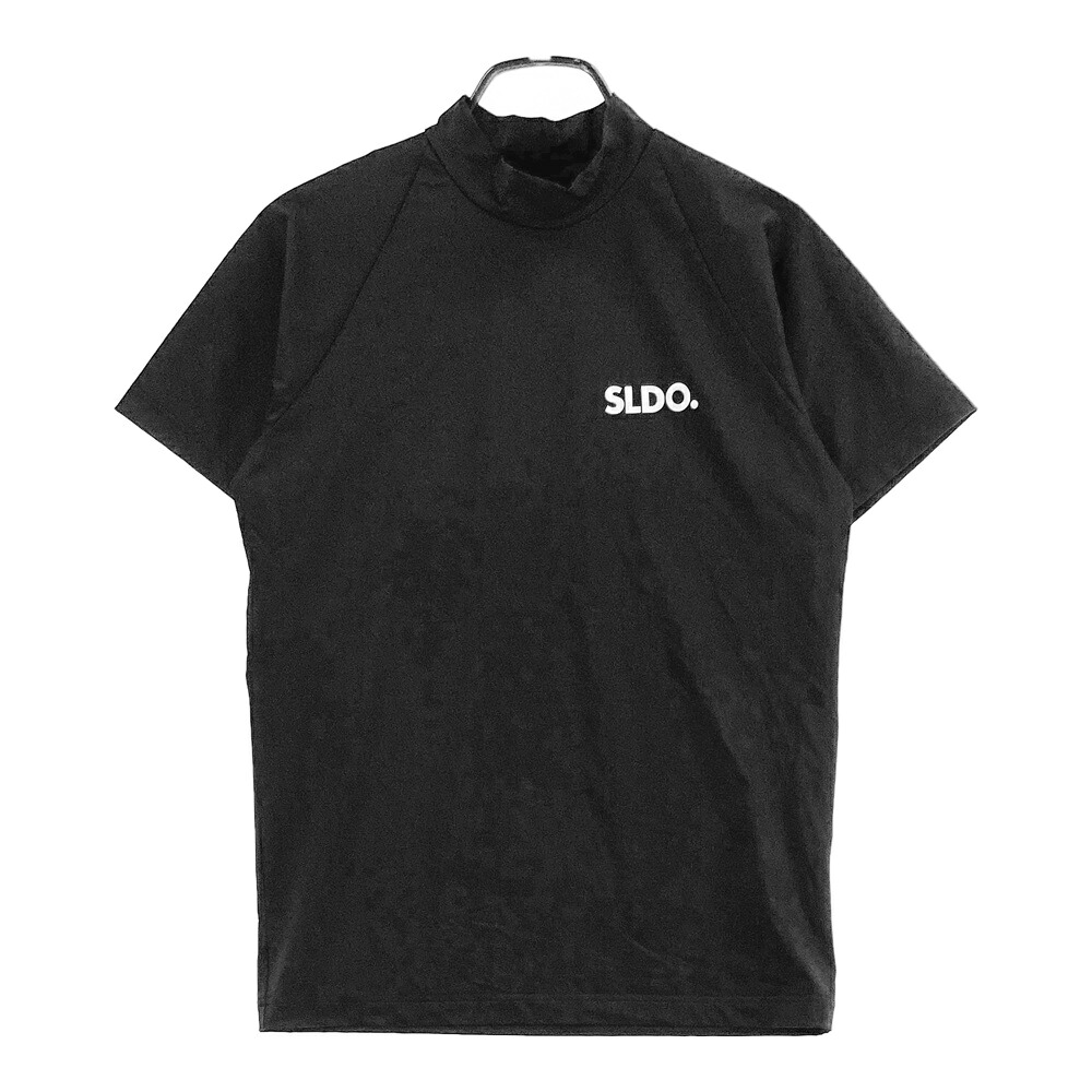 SLDO. エスルド ハイネック半袖Tシャツ ブラック系 S 【中古】ゴルフウェア メンズ|中古ゴルフウェア通販STST
