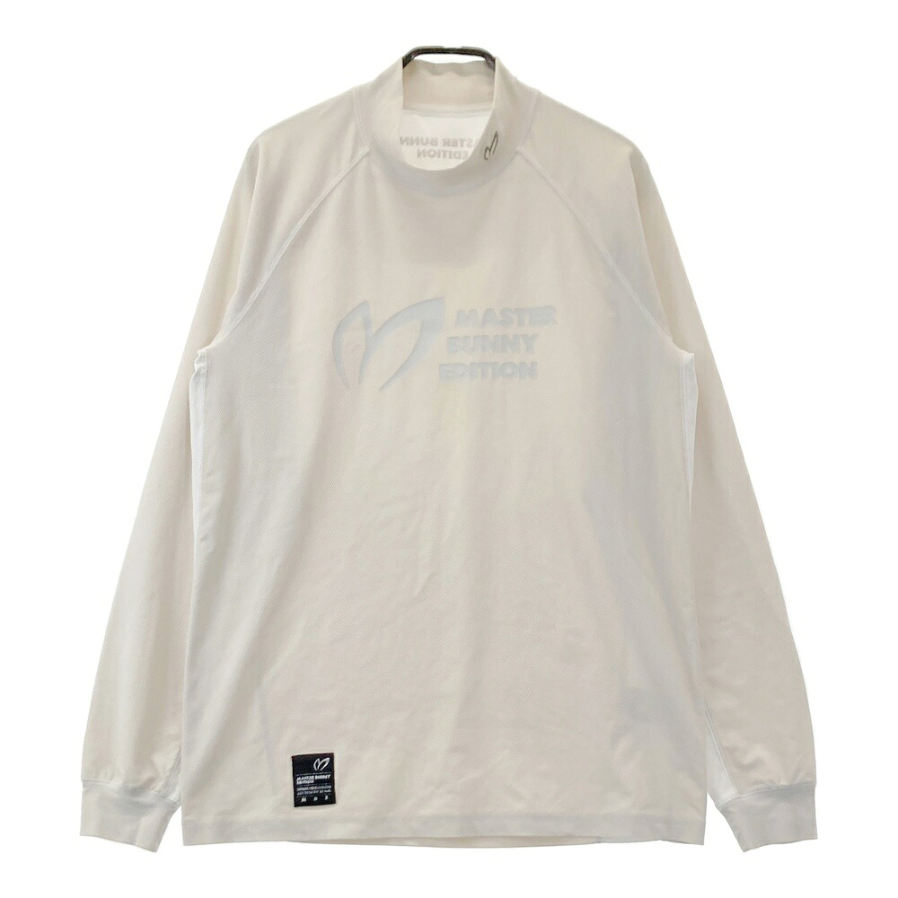 MASTER BUNNY EDITION マスターバニーエディション ハイネック長袖Tシャツ ベージュ系 5 【中古】ゴルフウェア メンズ|中古ゴルフウェア通販STST