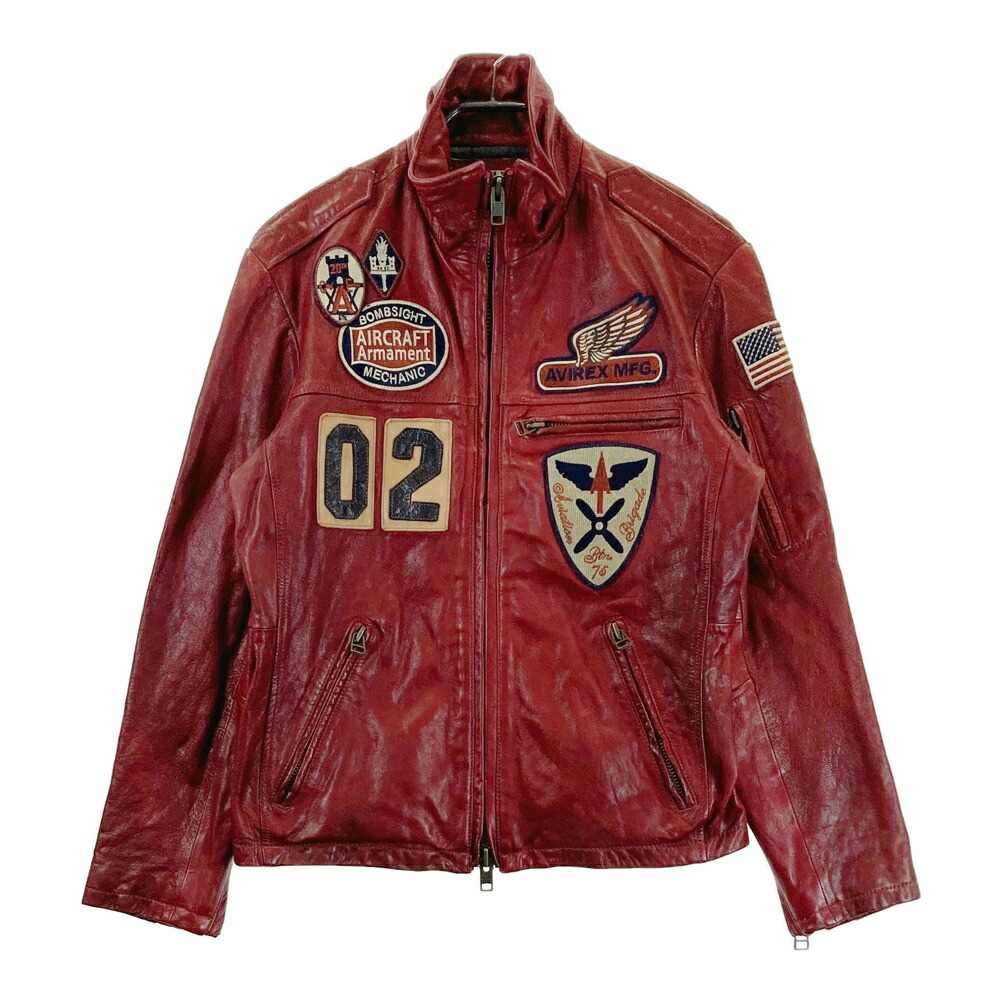 楽天市場】AVIREX アヴィレックス 【国内正規】613142 カウハイド