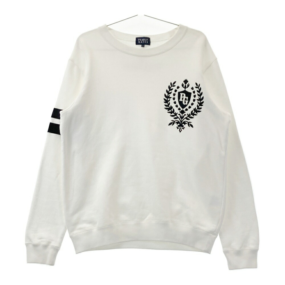 楽天市場】PEARLY GATES パーリーゲイツ スウェットトレーナー ブルー