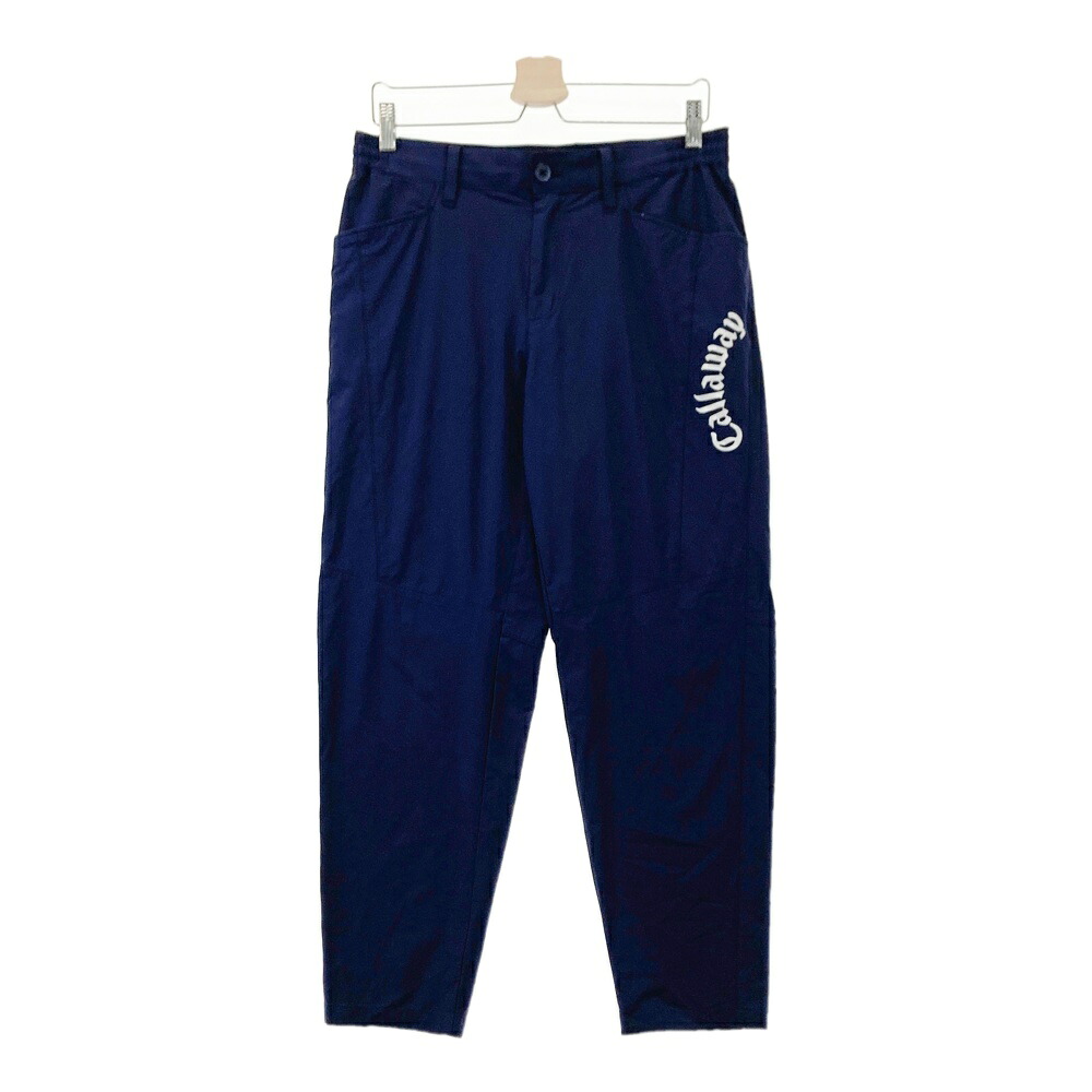 CALLAWAY キャロウェイ 2024年モデル ストレッチパンツ 接触冷感 ネイビー系 M 【中古】ゴルフウェア メンズ