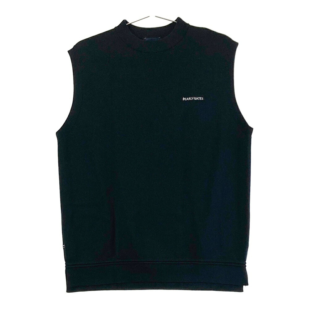 ○★新品未使用　PGG PEARLY GATES　ベスト　4　ネイビー 楽天市場】PEARLY GATES パーリーゲイツ ニットベスト ネイビー系 4