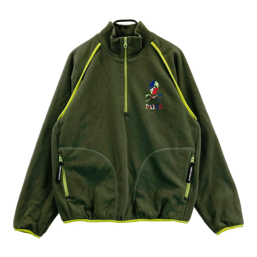 MARK&LONA マークアンドロナ ハーフジップ フリース ブルゾン カーキ系 48 【中古】ゴルフウェア メンズ｜中古ゴルフウェア通販STST 29,700円