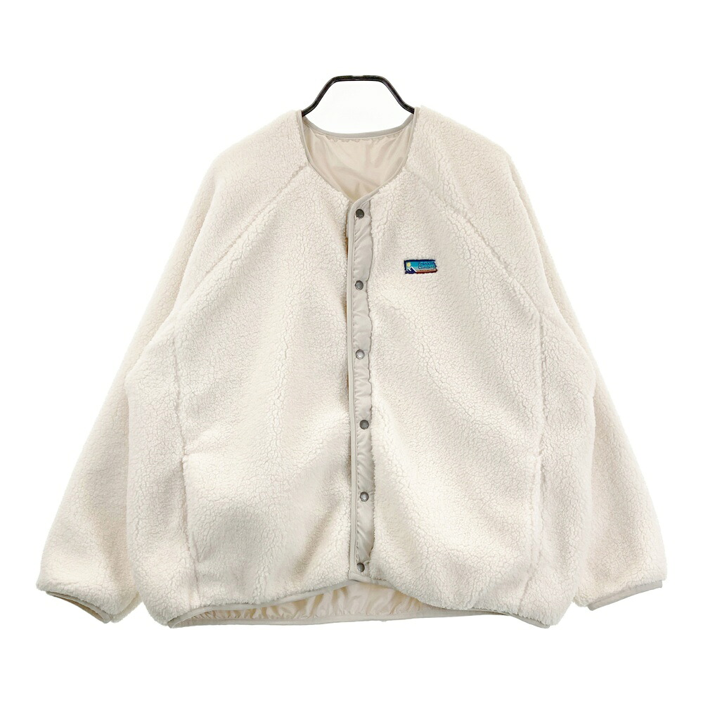 Franklin Climbing FC32301A リバーシブル ボアジャケット ホワイト系 8 【中古】メンズ
