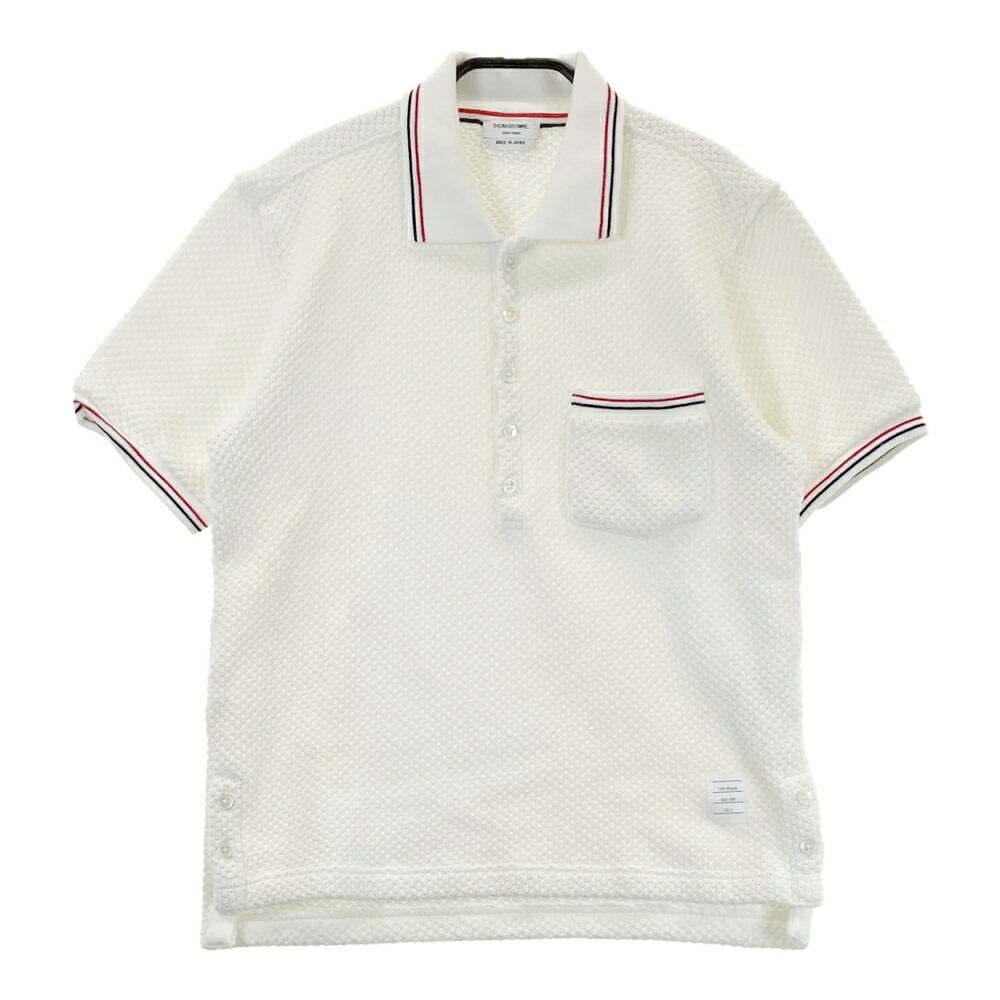 楽天市場】トムブラウン Thom Browne ヘクター 五分袖 コットン ニット