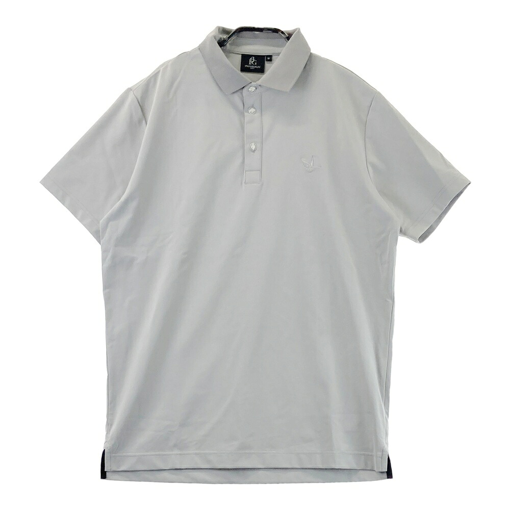 1PIU1UGUALE3 GOLF GCT007 半袖ポロシャツ グレー系 4 【中古】ゴルフウェア メンズ｜中古ゴルフウェア通販STST
