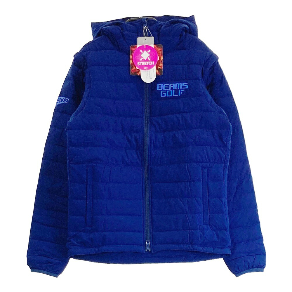 楽天市場】【超美品】ビームスゴルフ 切替中綿ジャケット ネイビー