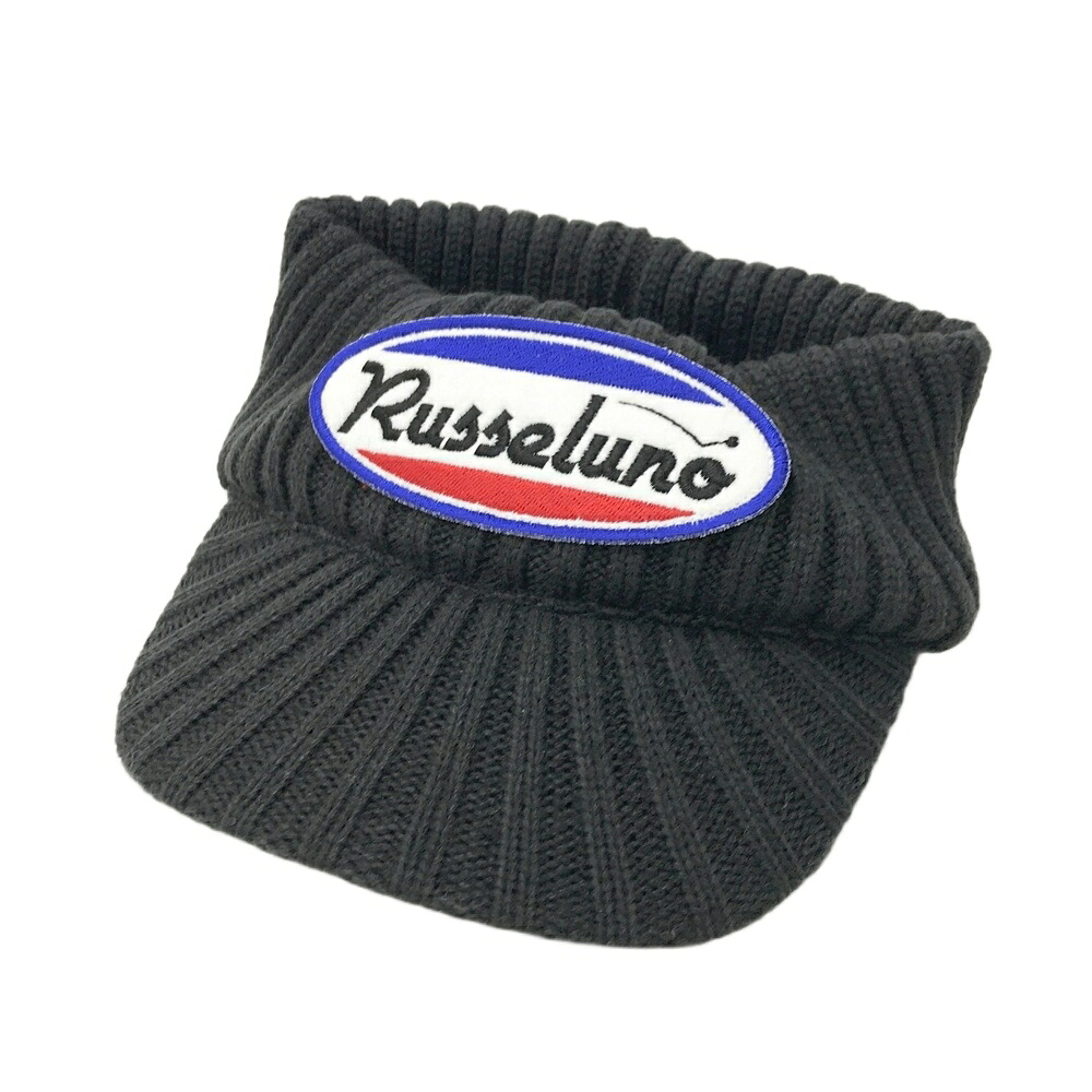 RUSSELUNO ラッセルノ ニットサンバイザー グレー系 F 【中古】ゴルフウェア